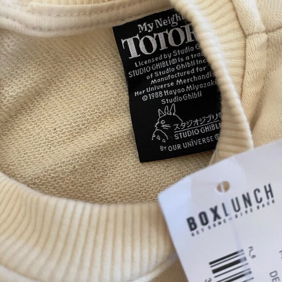 Studio Ghibli My Neighbor Totoro Embroidered Toddler Sweater Dress 3T New - Picture 8 of 9